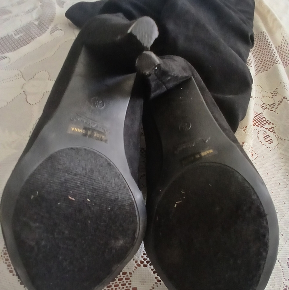 #085 Anne Michelle Knee-High Boots Size 10 - Picture 6 of 14